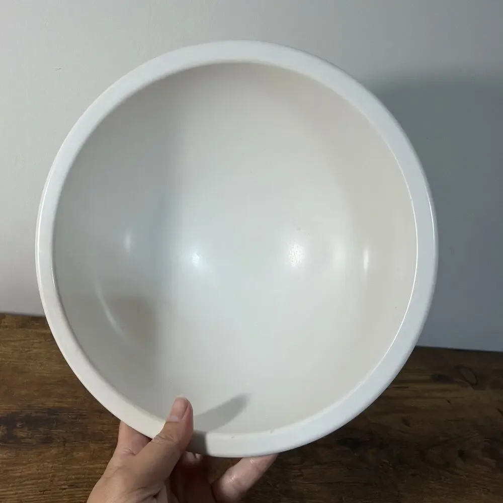 Vintage Texas Ware White Melamine 10